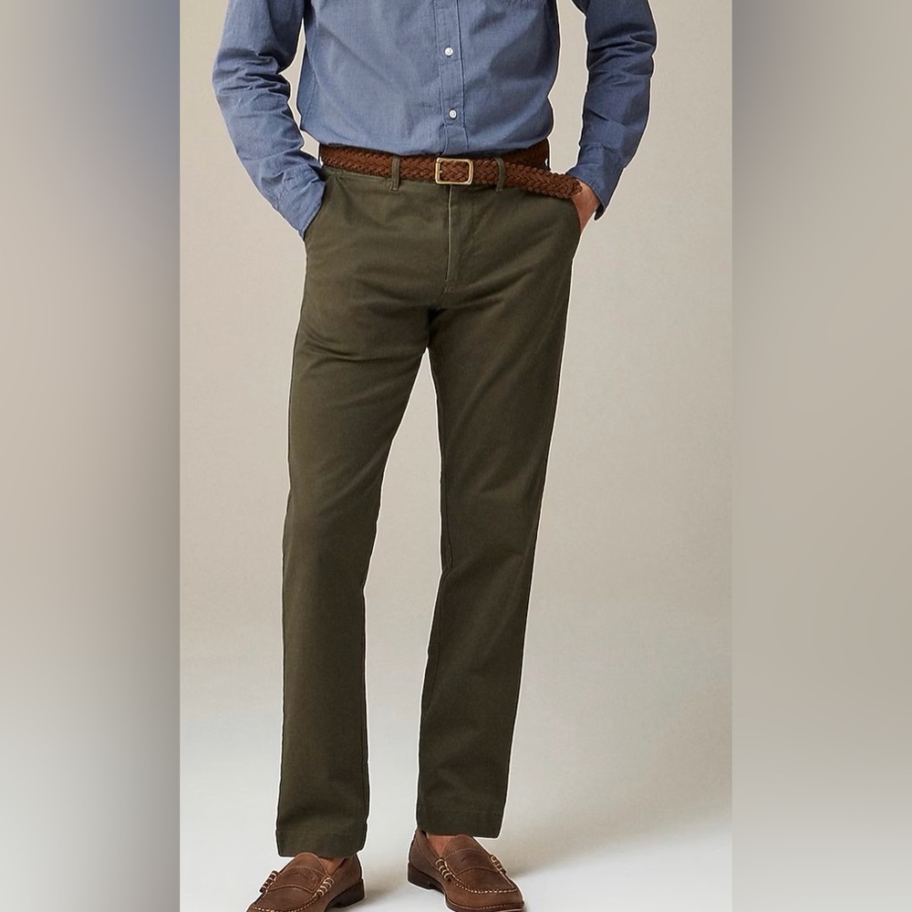 J.Crew 770™ Straight-Fit Stretch Chino Pants – Catskill Green Men’s Size 30x28